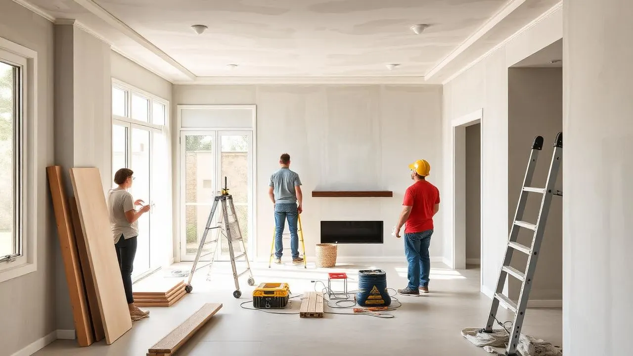 Reforma rápida e limpa com drywall Campinas - gesso acartonado para casa e escritório